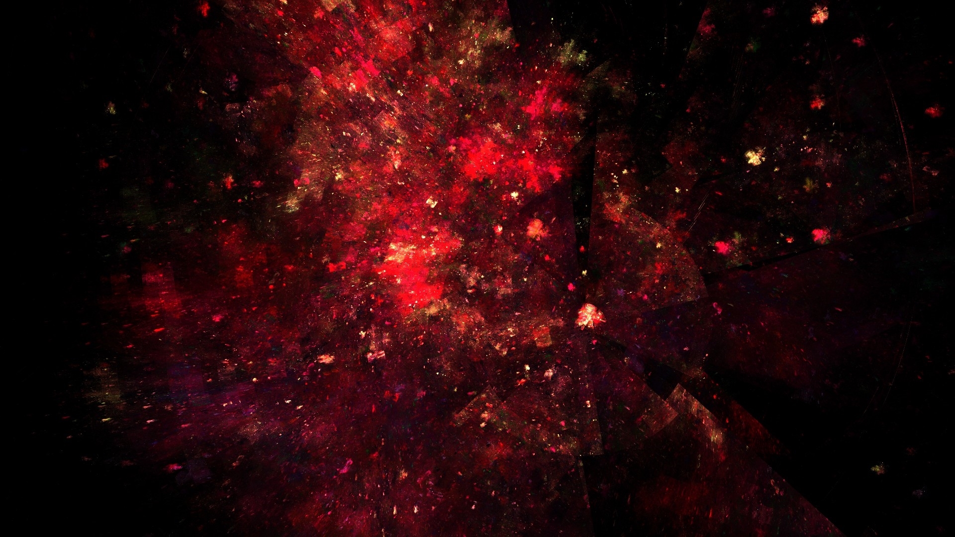 Red Abstract Desktop Wallpaper