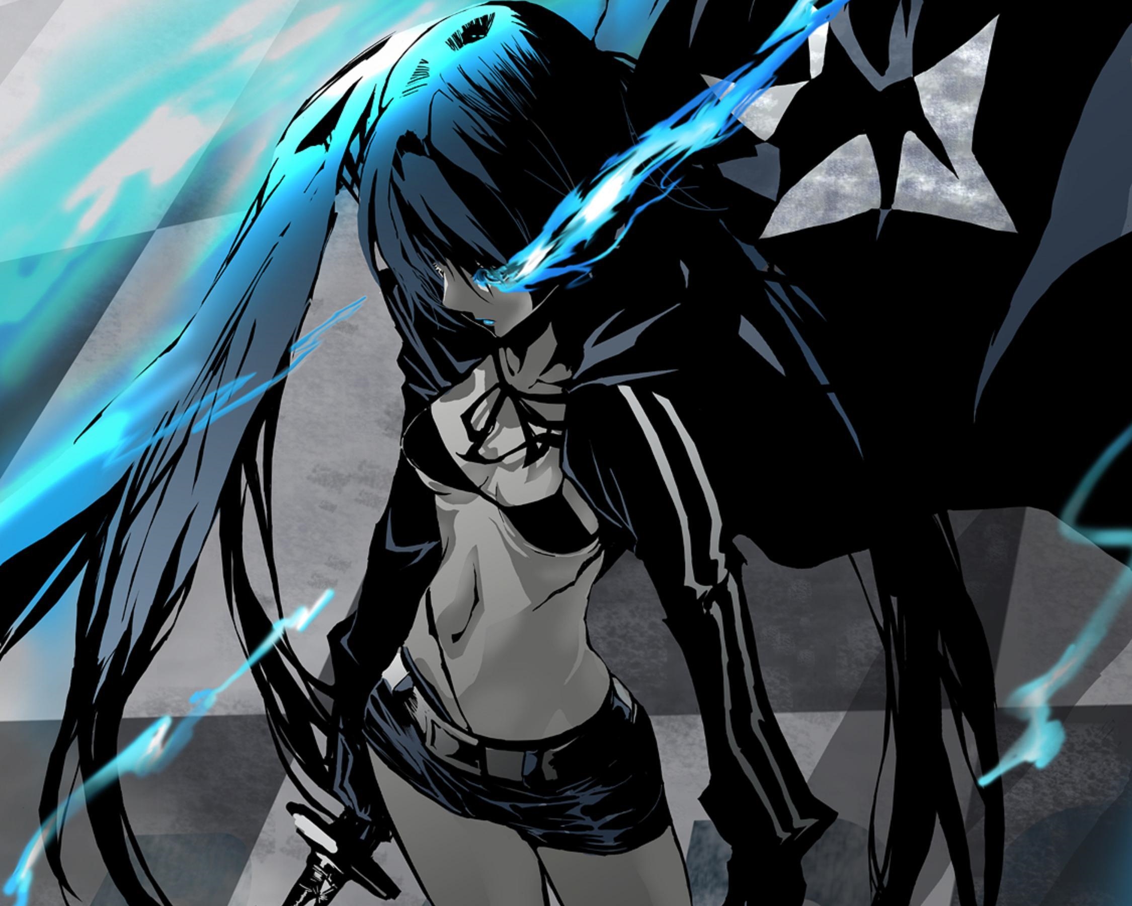 Black Rock Shooter Hd Wallpaper