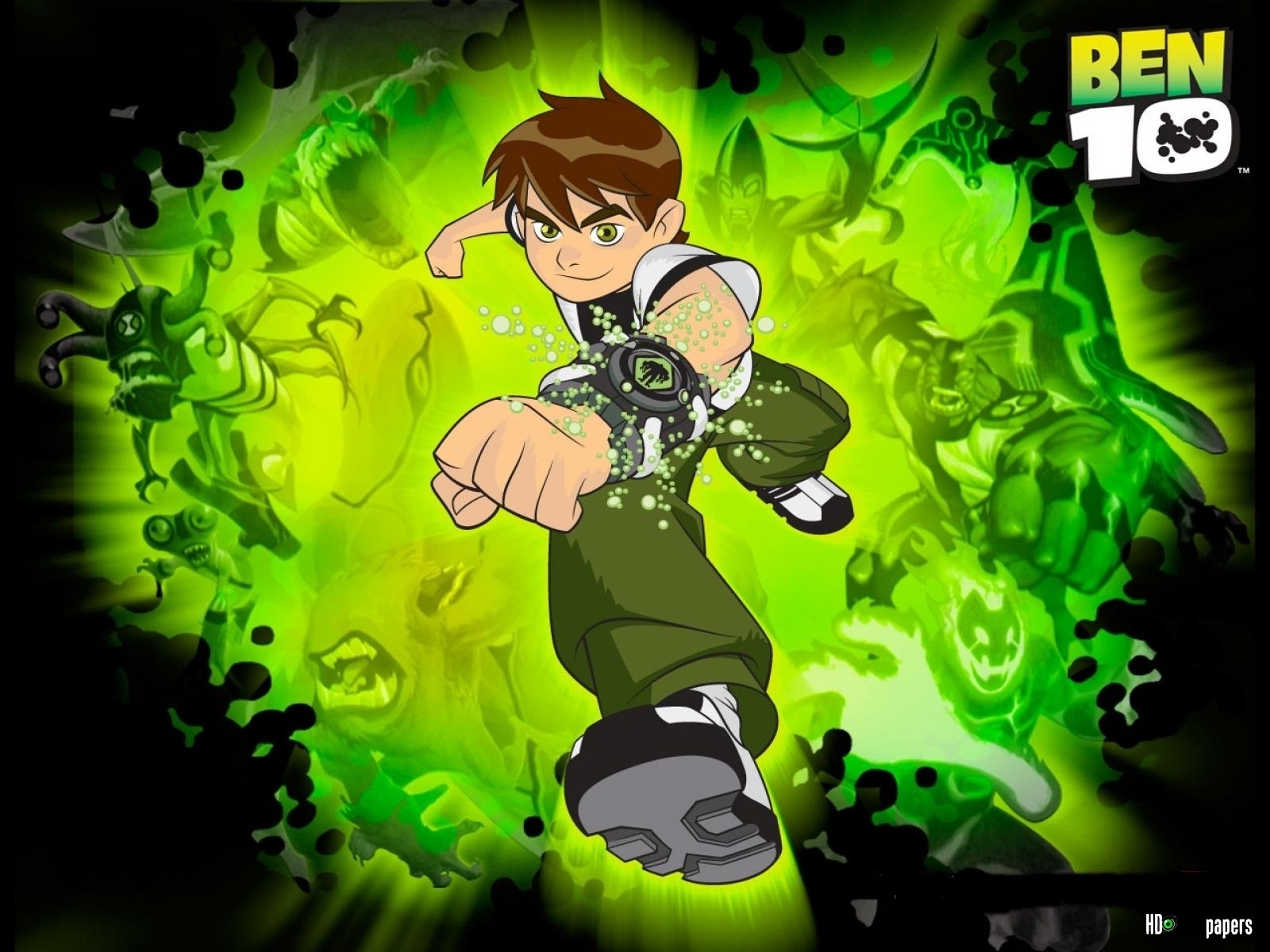 Ben 10 Cartoon Wallpapers Free Download
