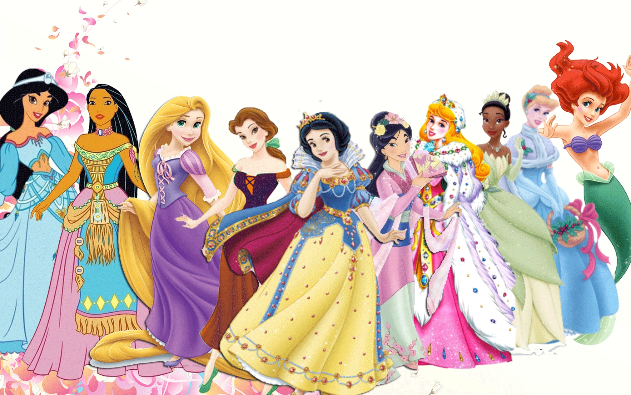 Disney Princess Belle Hd Wallpaper Free Download