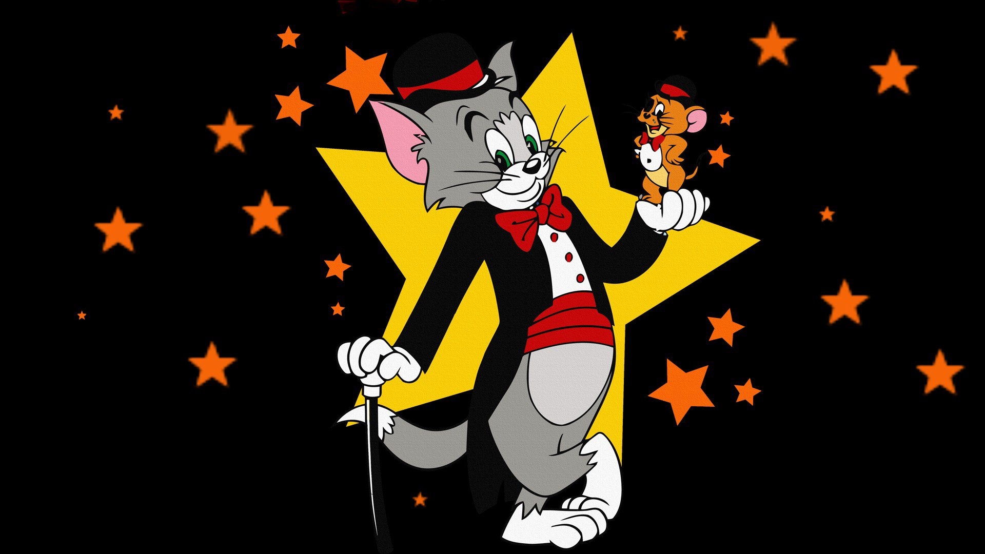 Tom And Jerry Fight Wallpaper