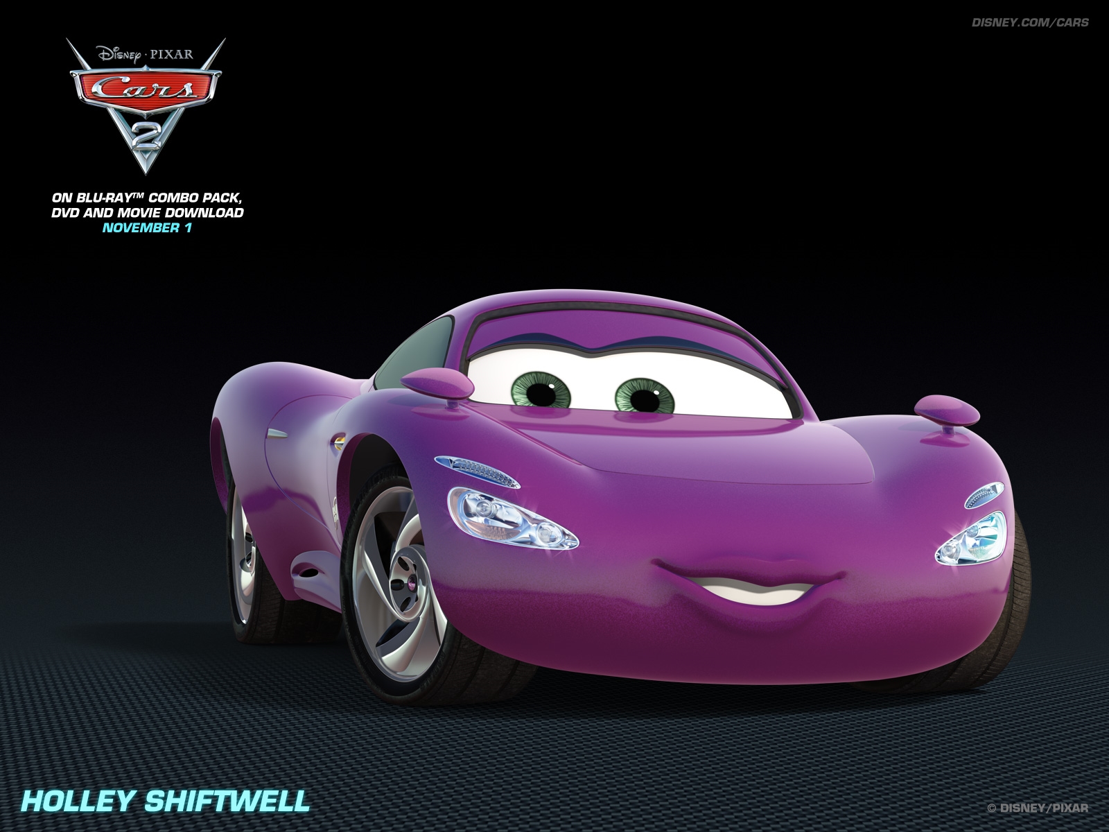 Holley Shiftwell Disney Pixar Cars 2 Free Hd Wallpaper 1600 10