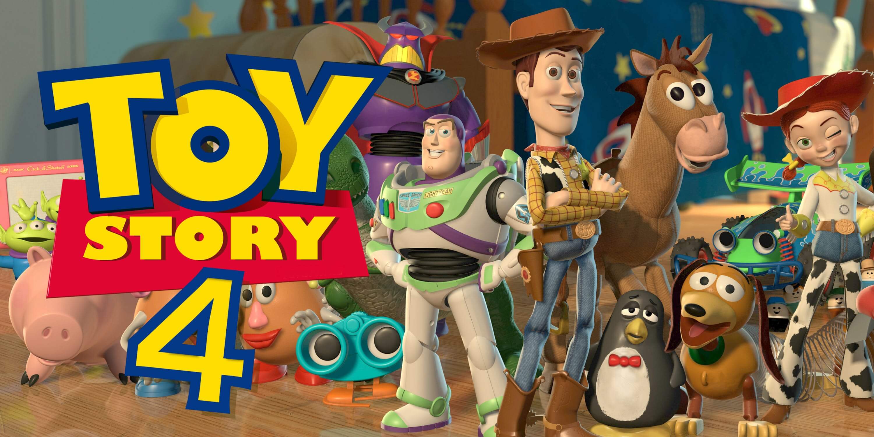 Toy Story 4 Full Team Woody Buzz Hd Wallpaper