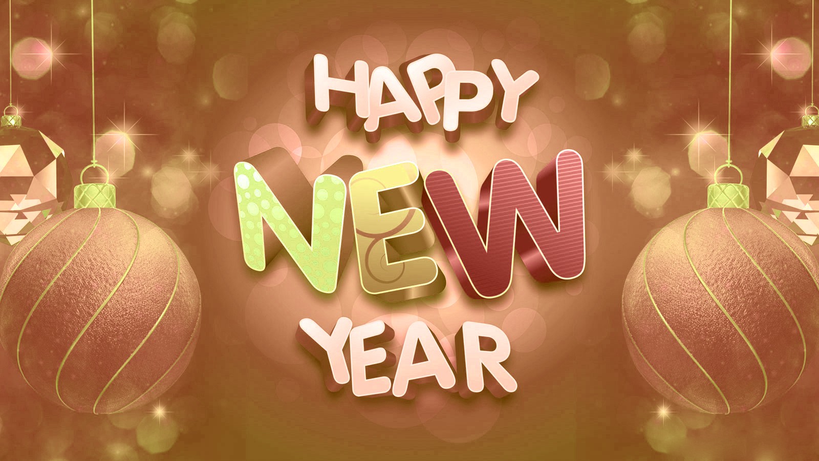 Happy New Year Hd Desktop Wallpaper