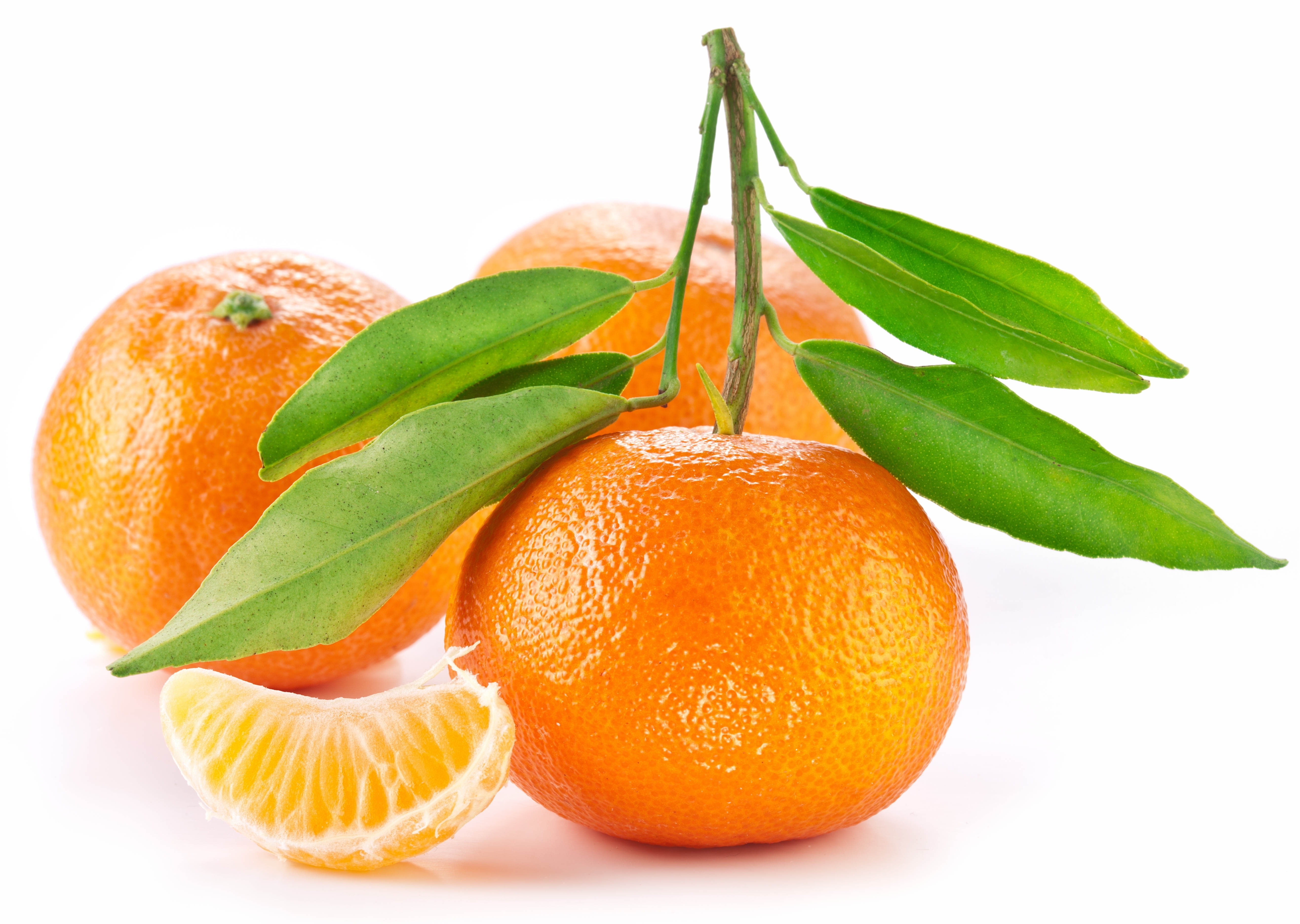  Orange  Fruit With Leaf Hd 