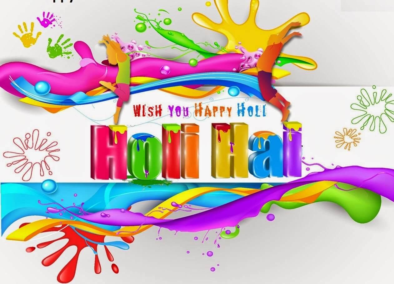 Happy holi hai colors greetings wishes 3d hd wallpaper Download Happy holi ...