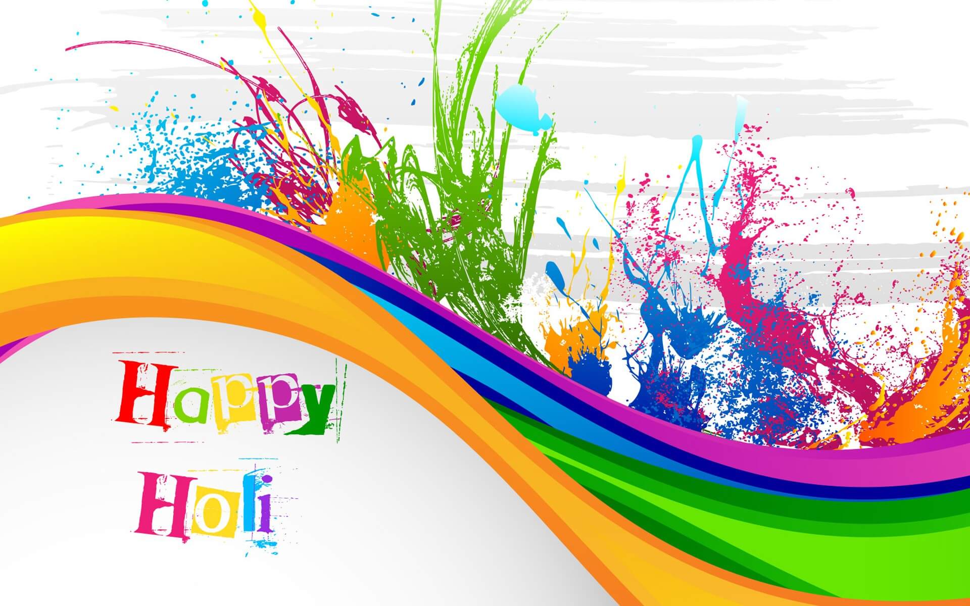 Happy Holi Wishes 3d Hd Wallpaper Background