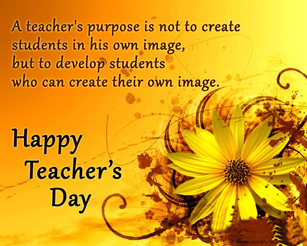 Happy Teachers Day Wishes Quotes Hd Latest Wallpaper