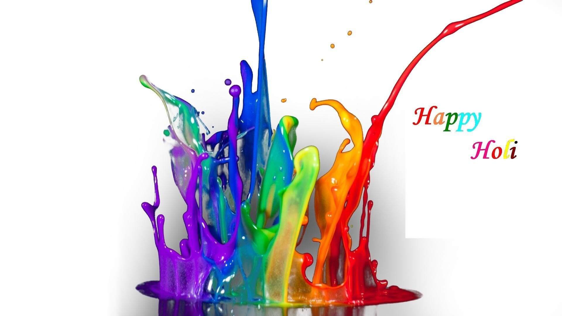 Holi Festival Greetings Wishes Hd 3d Wallpaper